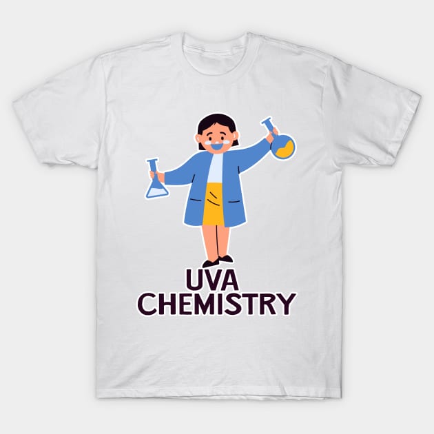 UVA Chemistry T-Shirt by nextneveldesign